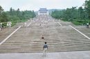 Steps to Sun Yatsen's Mausoleum, Purple & Gold Mountains, Nanjing